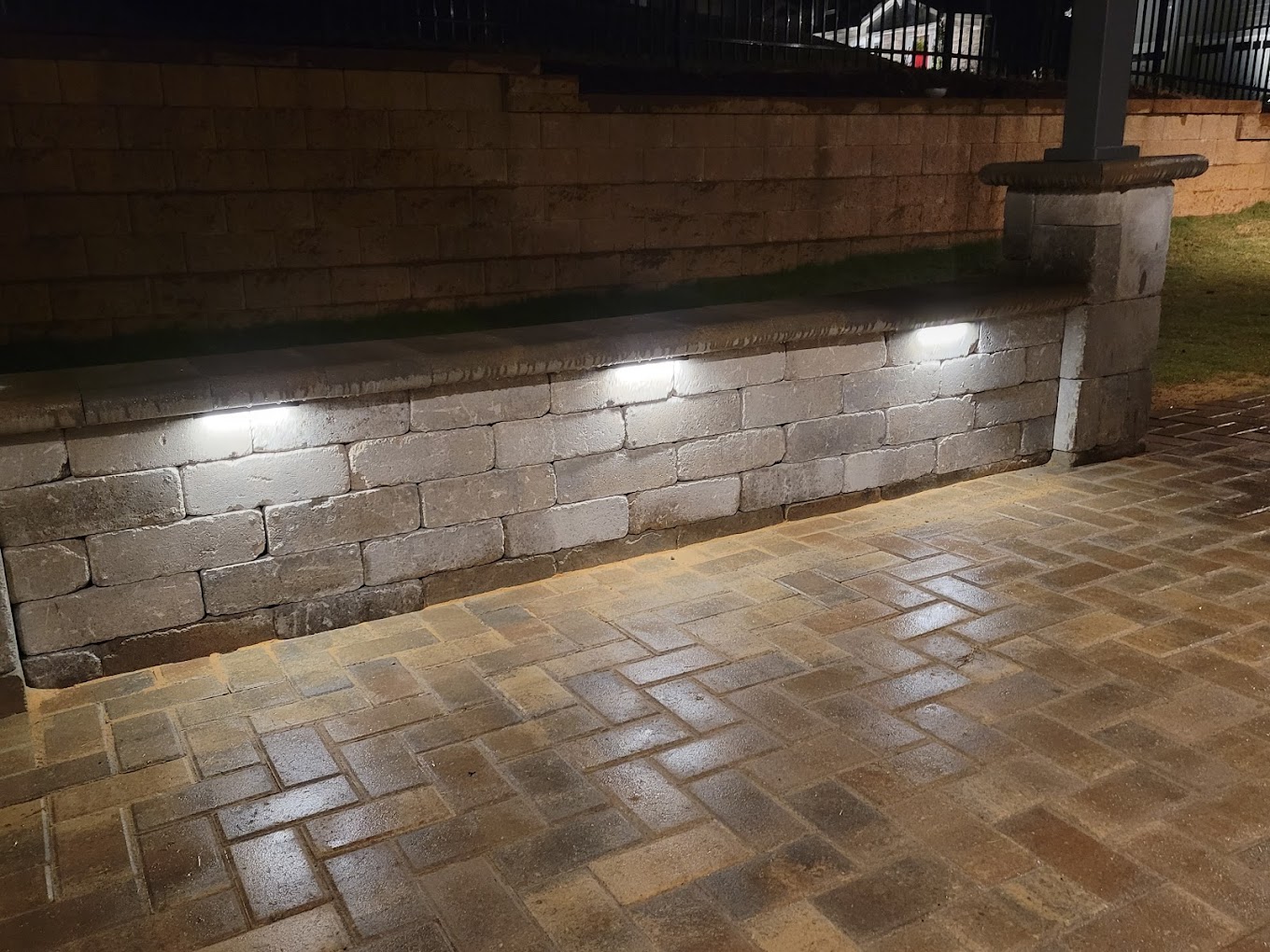 Concrete Lighting installation Raleigh